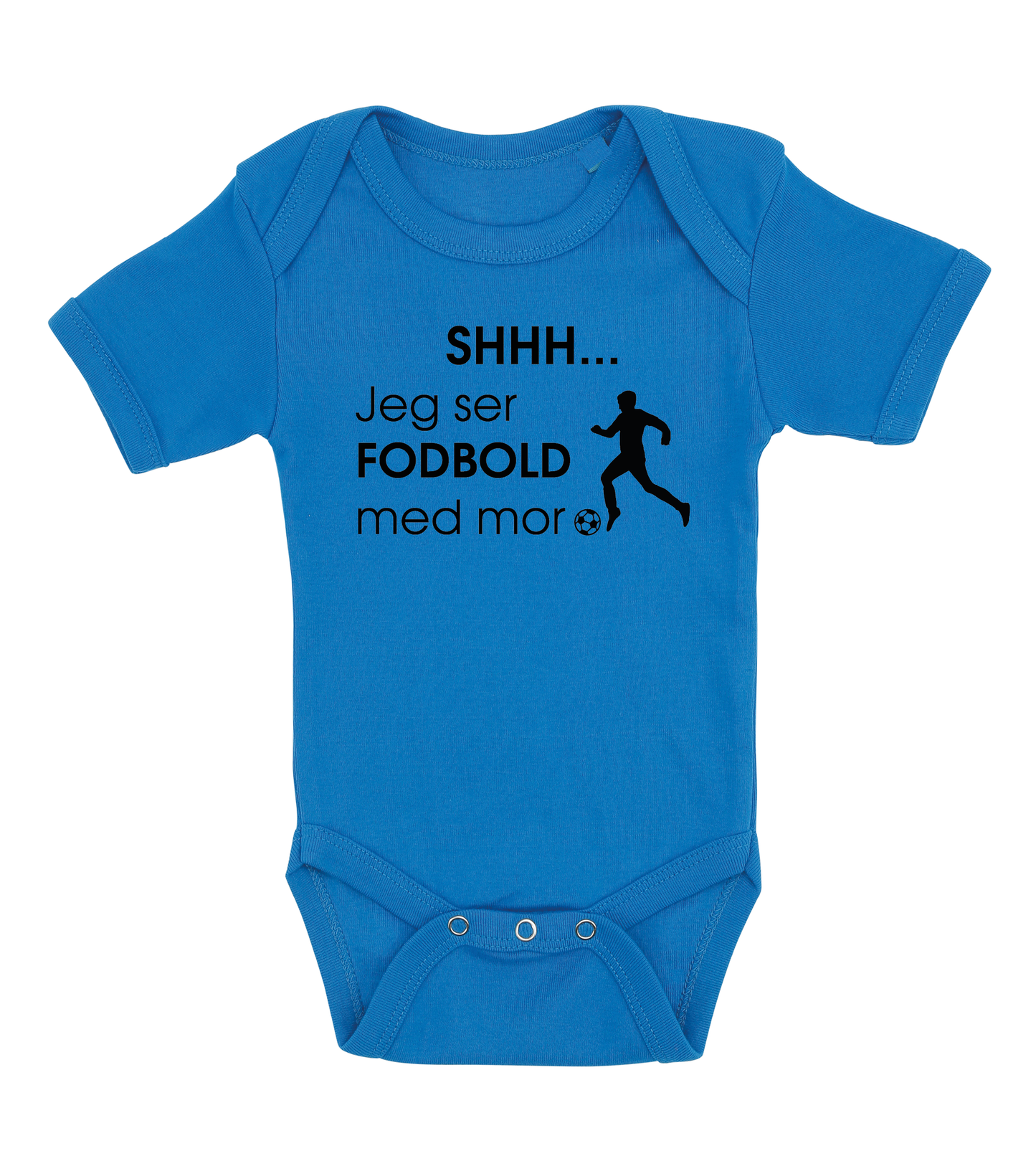 Baby bodystocking - Shhh jeg ser fodbold med mor