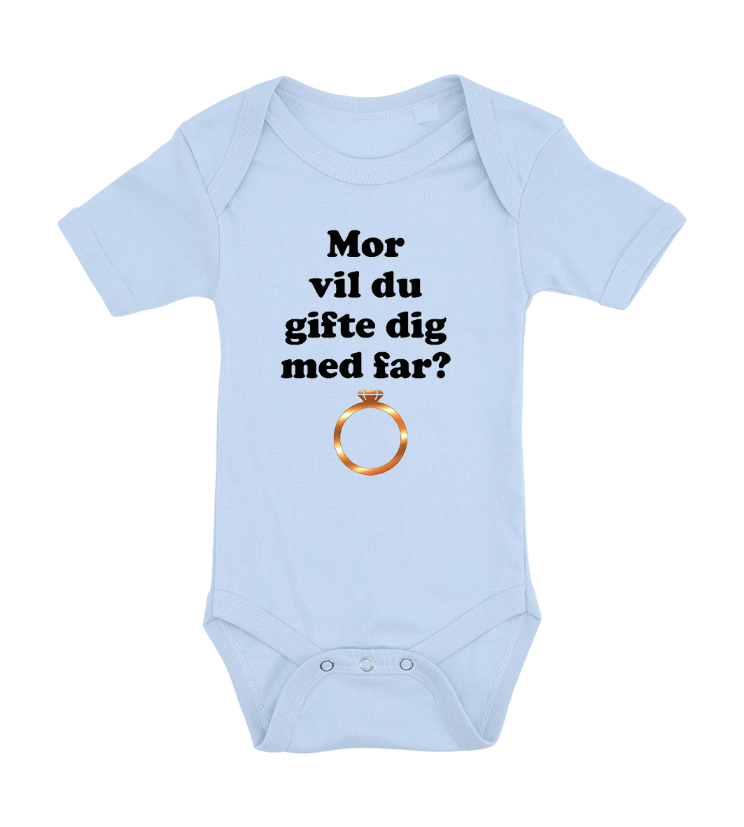 Baby bodystocking - Mor vil du gifte dig med far?