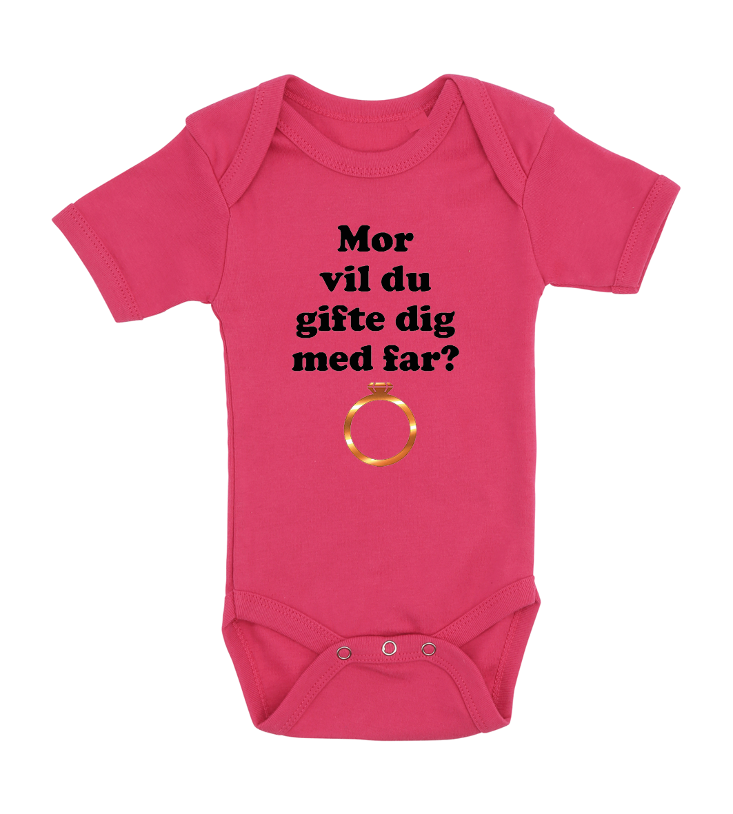 Baby bodystocking - Mor vil du gifte dig med far?