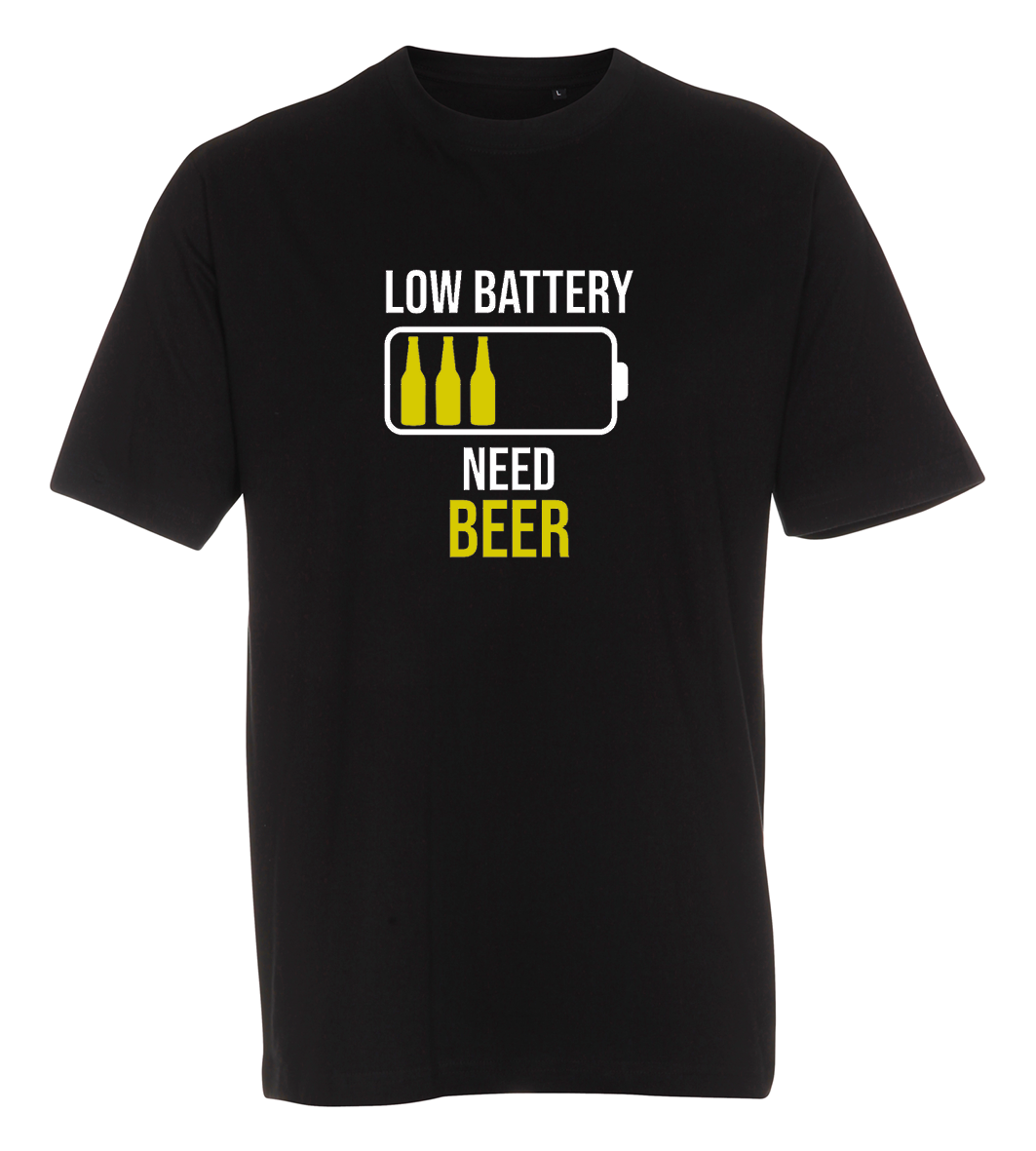 Low battery need beer