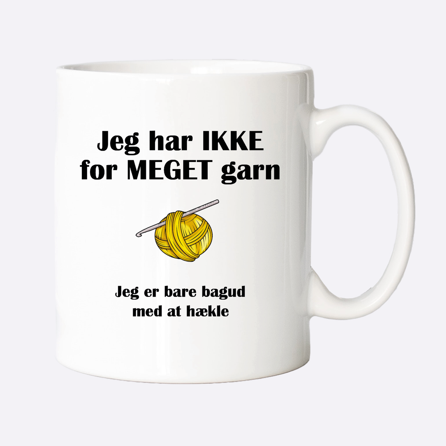 Krus - Jeg har ikke for meget garn, jeg er bare bagud med at HÆKLE