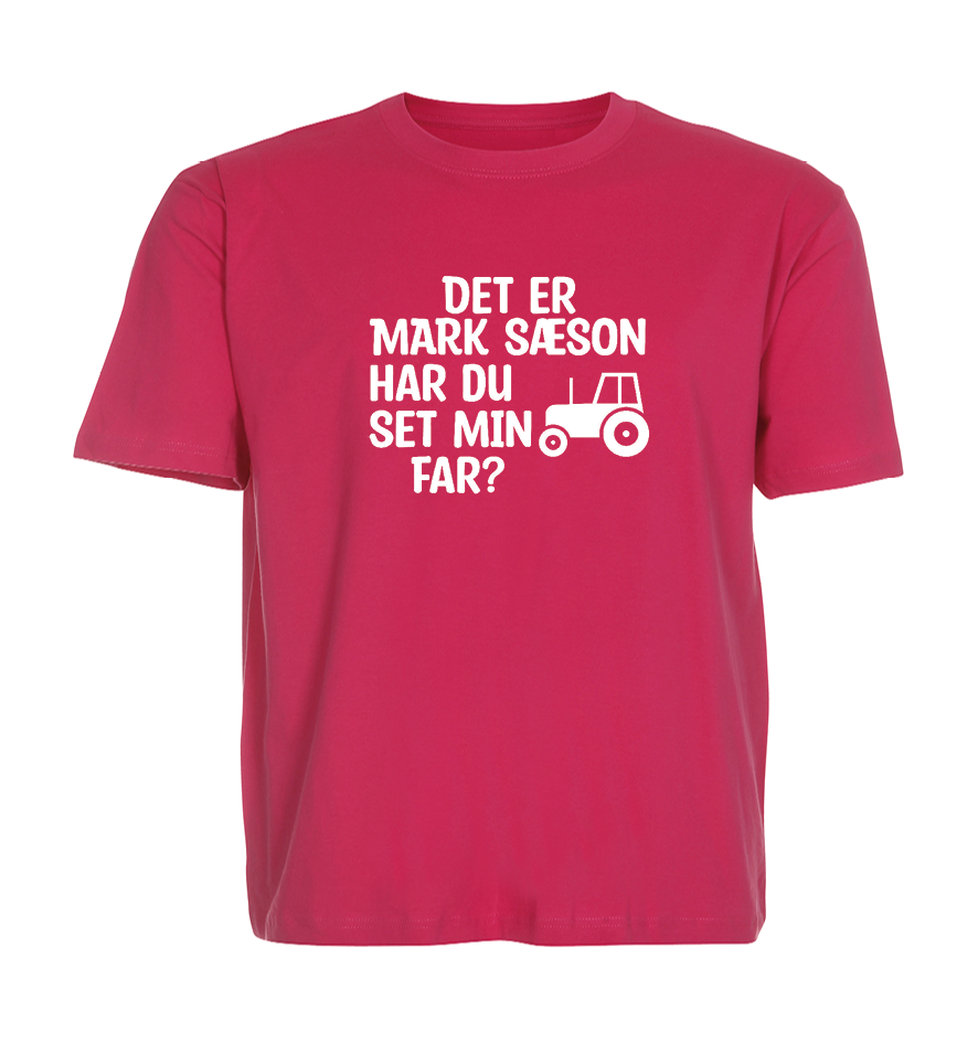 Børne t-shirt - Det er mark sæson har du set min far?