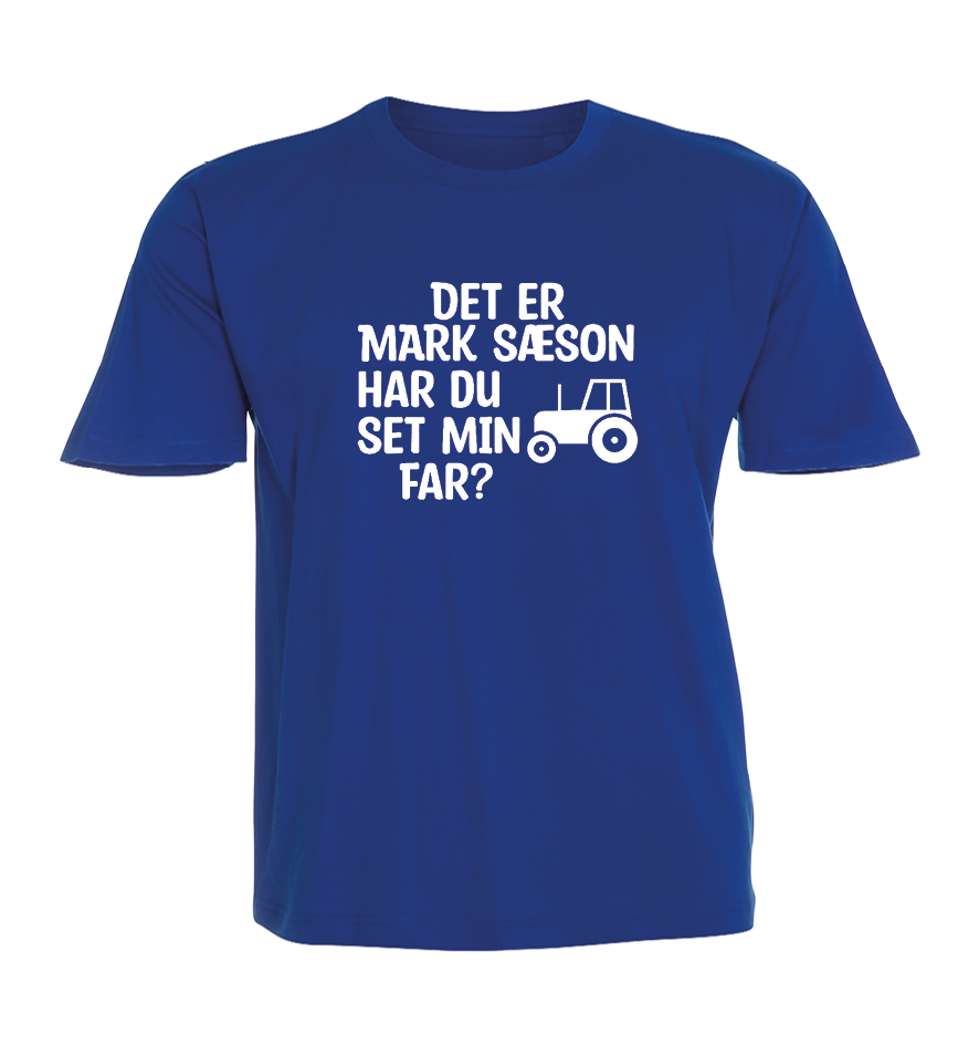 Børne t-shirt - Det er mark sæson har du set min far?