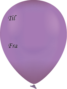 Til & Fra (LILLA BALLON)