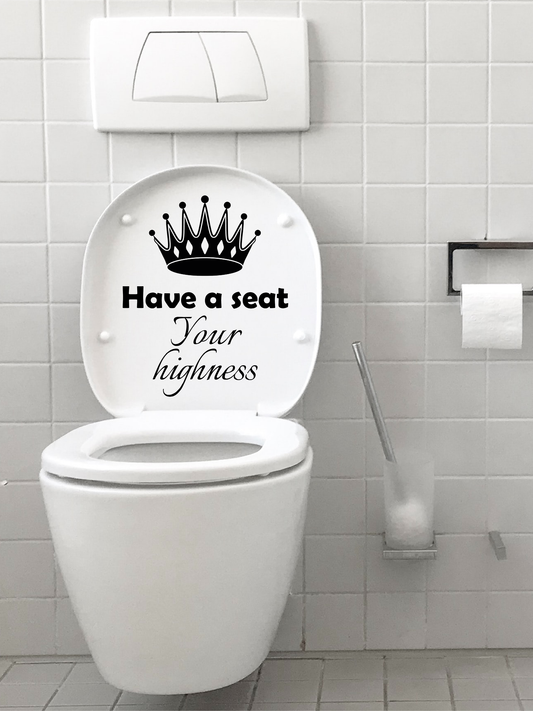 Wallstickers - Have a seat your highness